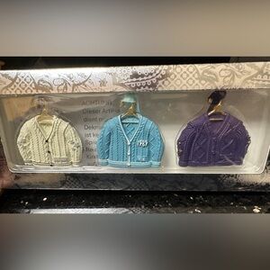 NWT Taylor Swift Mini Cardigan Ornament Set